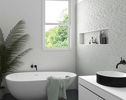 White Mosaics
