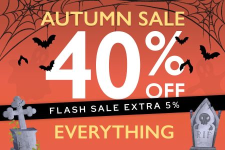 Autumn Sale: 40% Off + Extra 5%