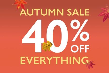 Autumn Sale - Get 40% Off