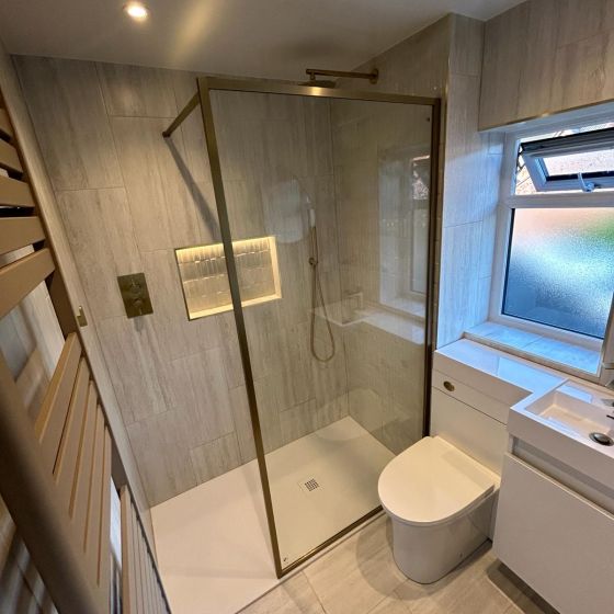 Summers 900mm Right Hand Vanity Combination Unit in White Gloss