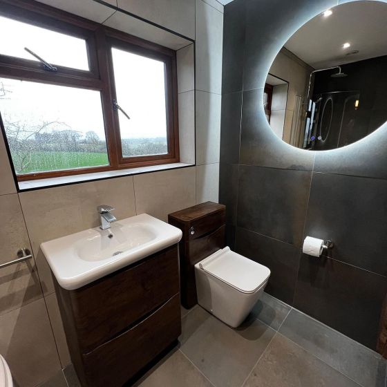 Felix Backlit LED Mirror - 800x800mm
