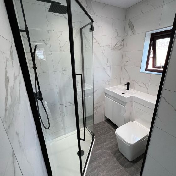 Taylor Penta Black Shower Enclosure