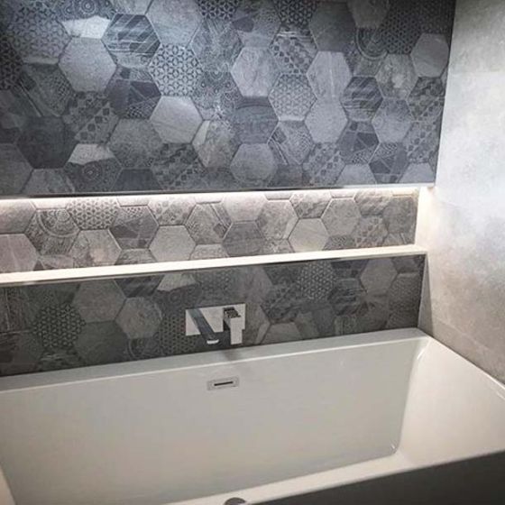 Zena Chrome Wall Mounted Bath Filler Tap