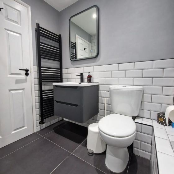 Ellis Charcoal Wall Hung Vanity Unit