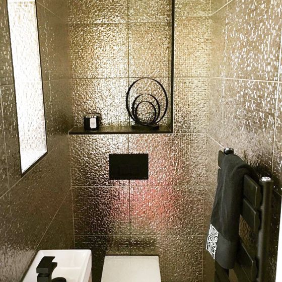 Glimmer Gold Tiles