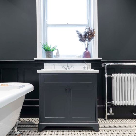 Hive White & Chrome Heated Towel Rail