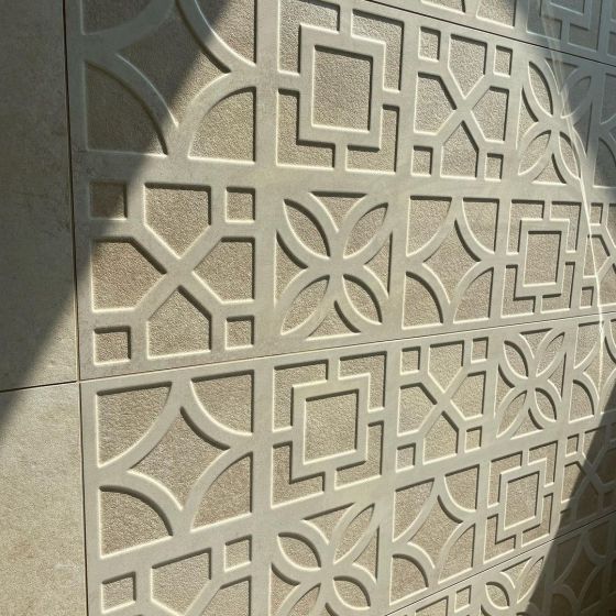 Reno Avra Marfil Textured Ceramic Tile