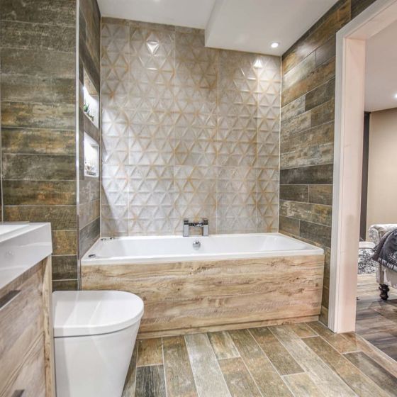 Forge Acero Feature Ceramic Tile