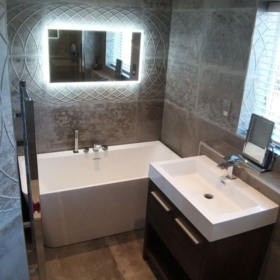 Fontana Gris Décor Porcelain Tile