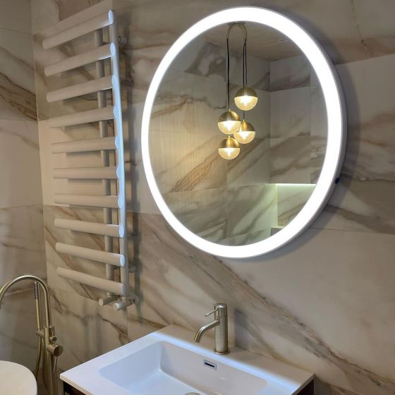 Zia Round LED Bathroom Mirror
