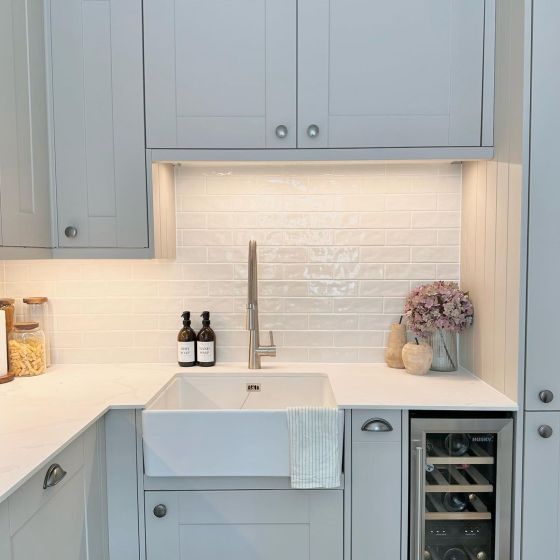 Borneo Soft White Gloss Porcelain Tile