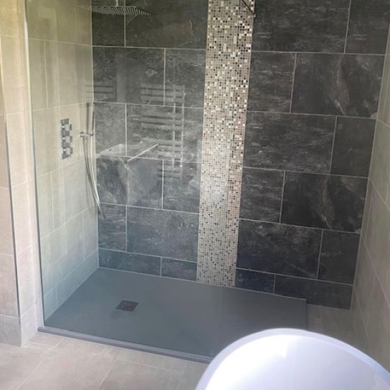 Artisan Glazed Anthracite Porcelain Matt Tile