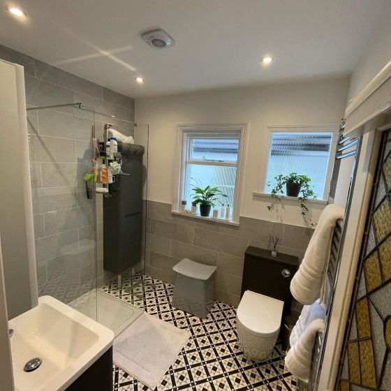 Ellis WC Unit in Matt Black