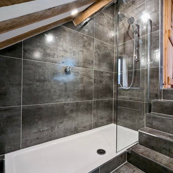 Metallon Titanium Semi-Polished Metallic Porcelain Tiles