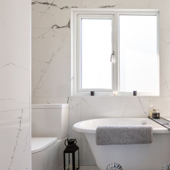 Kelto White Marble Tiles