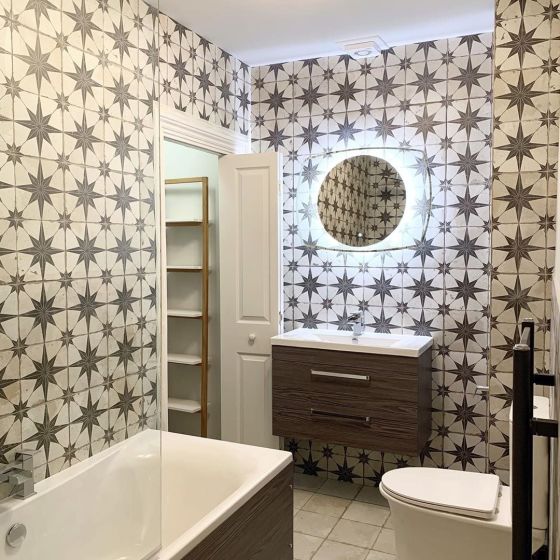 Fired Monochrome Tiles