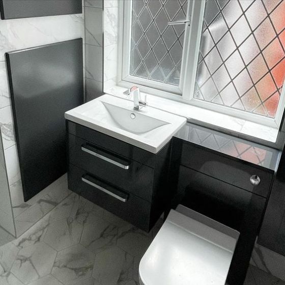 Nante Anthracite  Wall Hung Vanity Unit