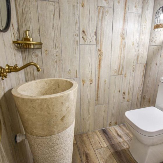 Labrynth Ivory Wood Effect Porcelain Tile