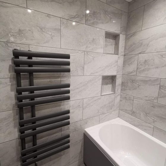 Heidi Grey Marble Ceramic Tile