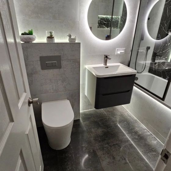 Zadok Rimless Back To Wall Toilet & Soft Close Seat