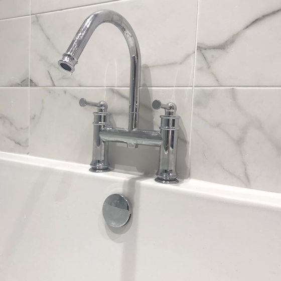 Rainford Chrome Bath Tap