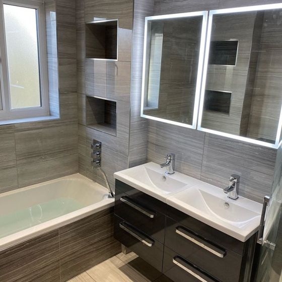Nante Anthracite Grey Vanity Unit