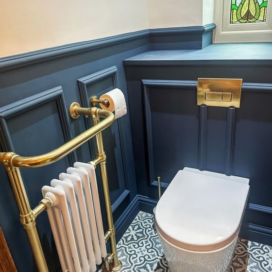 Zadok Rimless Back To Wall Toilet & Soft Close Seat
