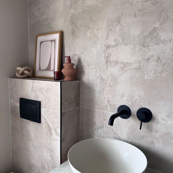 Sphere White Countertop Bowl Basin