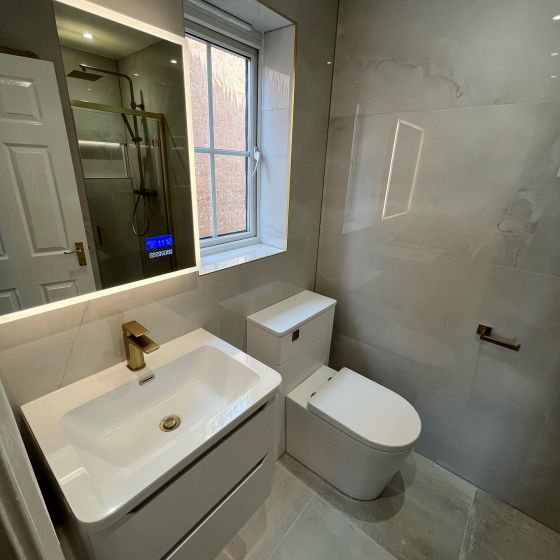 Ellis White Wall hung Vanity Unit