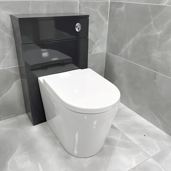 Nante WC Unit in Anthracite Grey