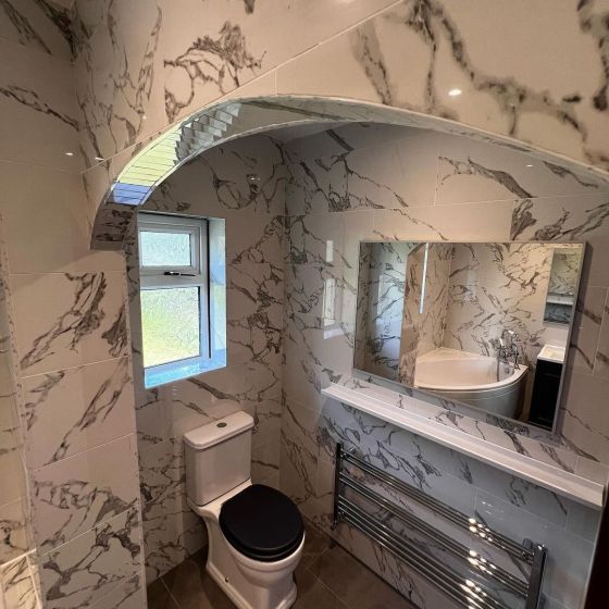 Rimless Close Coupled Toilet