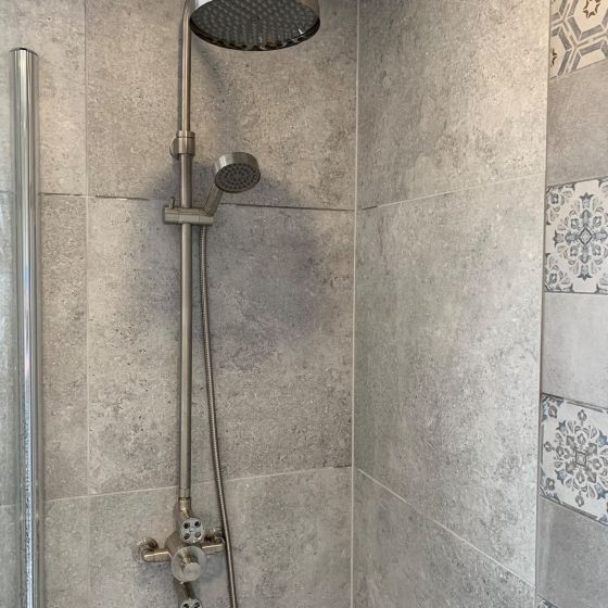 Urban Brushed Nickel Shower Pack