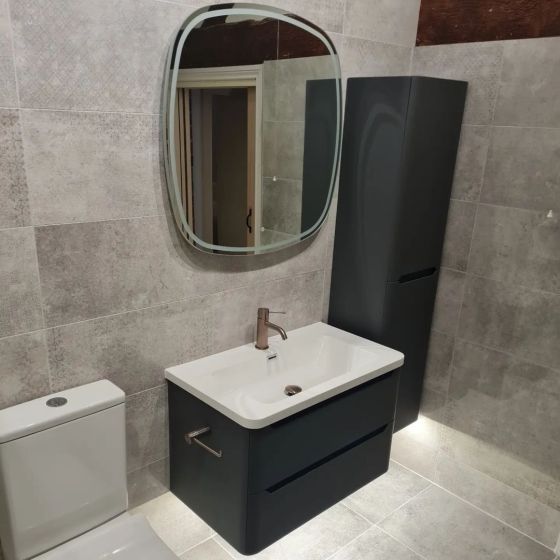 Ellis Charcoal Vanity Unit