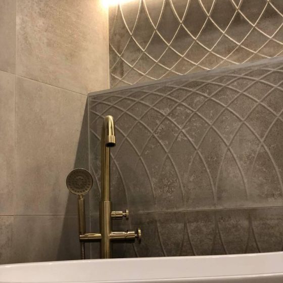 Urban Brushed Gold Bath Shower Mixer Tap
