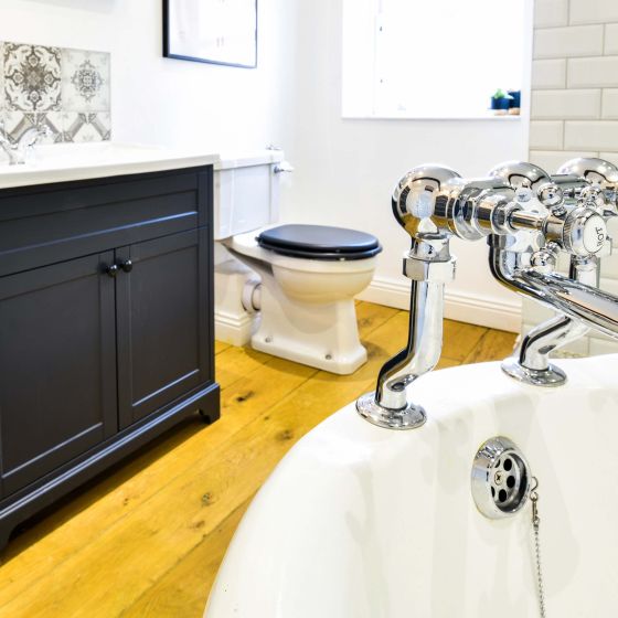 Grosvenor Chrome Bath Filler Tap