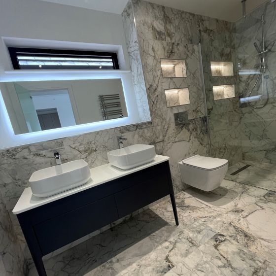 Stonehouse Slate Grey Vanity Unit