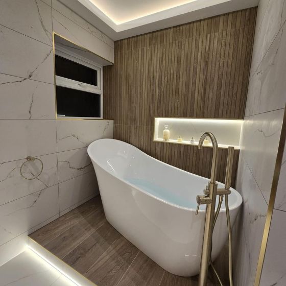 Dune Matt Ceramic 4D Wood Panel Tile