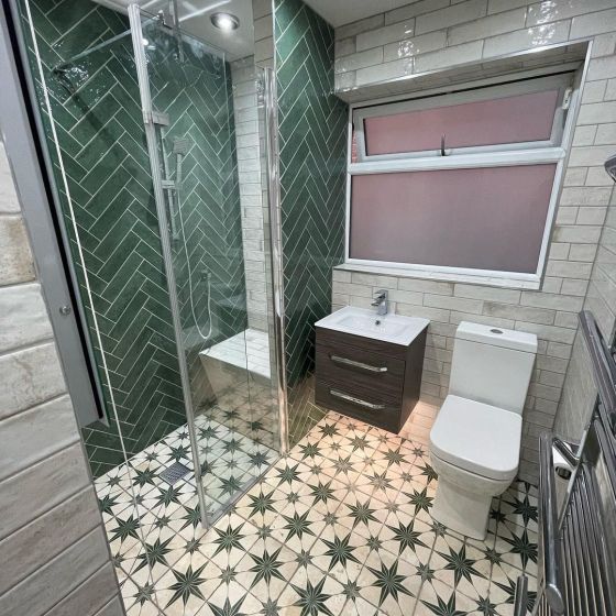 Fired Star Sage Matt Ceramic Tile
