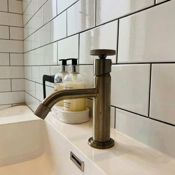 Urban Brushed Nickel basin Tap