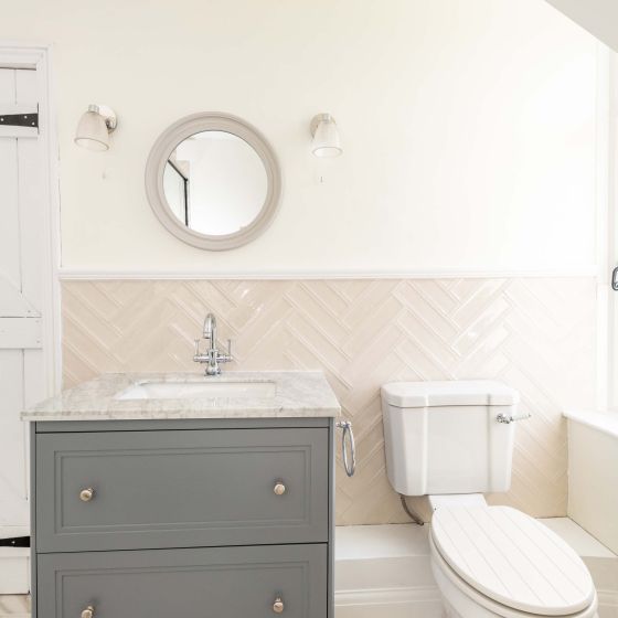 Ferris Light Grey Vanity Unit