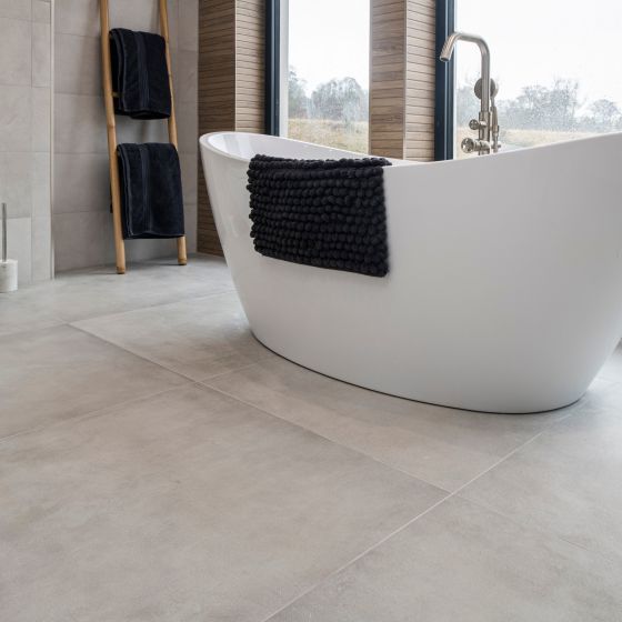 Lancer Gris Concrete Effect Porcelain Tile