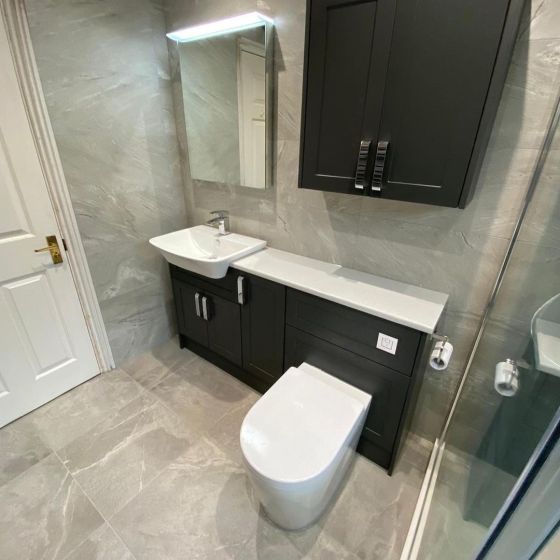 Brookfield Silver Porcelain Tile