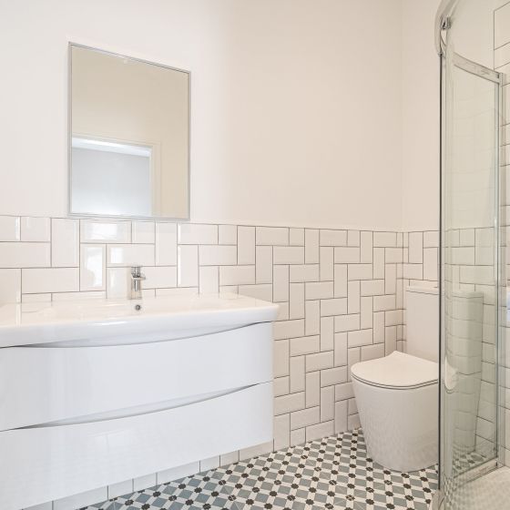 Erin White Wall Hung Vanity Unit