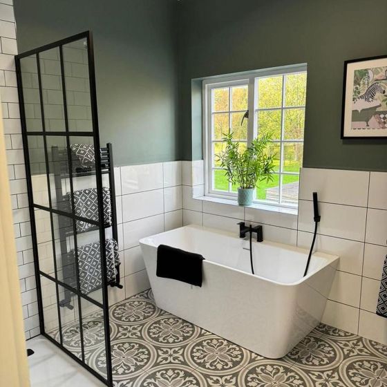 Lupton Grey Matt Ceramic Tile