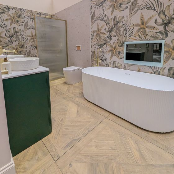 Dante Blanco Decor Matt Porcelain Tile