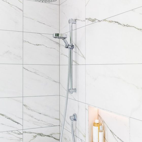 Mito Matt Marble Ceramic Tile - Green