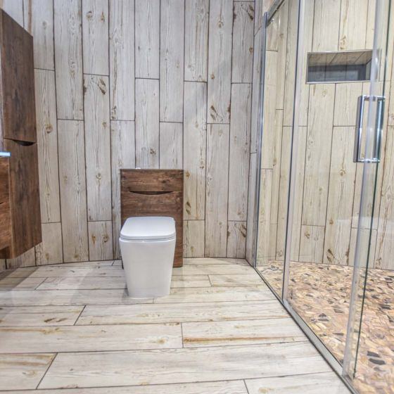 Labrynth Ivory Wood Effect Porcelain Tile
