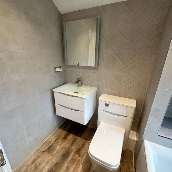 Erin Gloss White Vanity & WC Unit