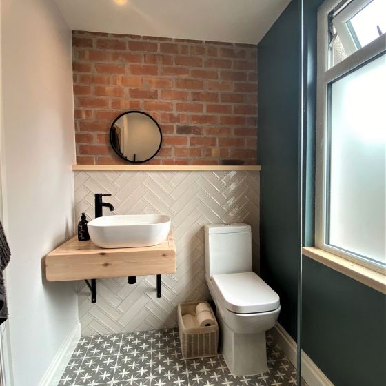 Navajo Blanco Gloss Ceramic Brick Tile