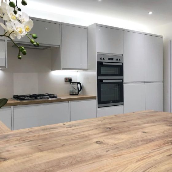 Islington White Double Vertical Radiator
